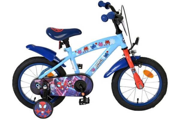 Spidey Kinderfiets – Jongens – 14 inch – Blauw