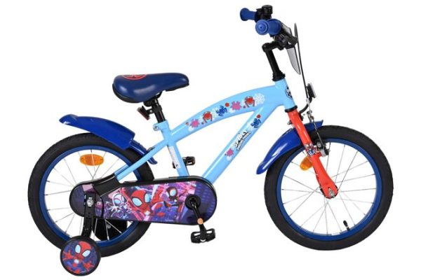 Spidey Kinderfiets – Jongens – 16 inch – Blauw