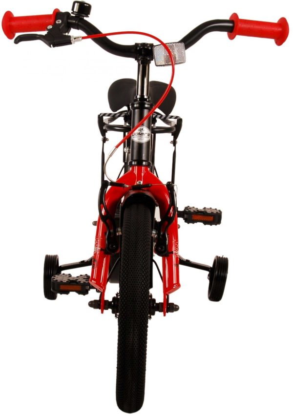 Volare Thombike Kinderfiets – Jongens – 14 inch – Zwart Rood