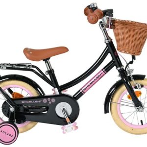 Volare Excellent Kinderfiets – Meisjes – 12 inch – Zwart
