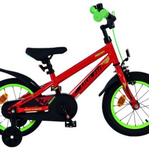 Volare Rocky Kinderfiets – Jongens – 14 inch – Rood