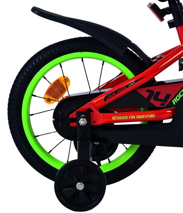 Volare Rocky Kinderfiets – Jongens – 14 inch – Rood