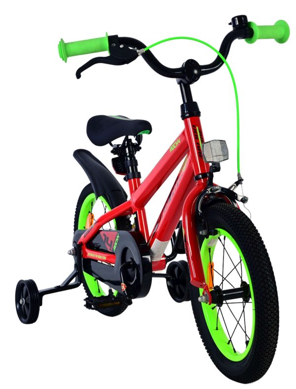 Volare Rocky Kinderfiets – Jongens – 14 inch – Rood