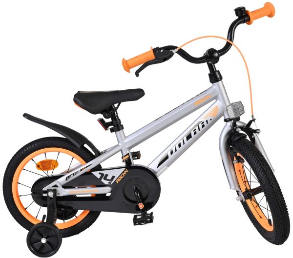 Volare Rocky Kinderfiets – Jongens – 14 inch – Grijs