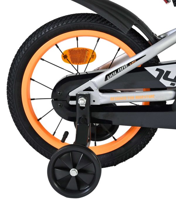 Volare Rocky Kinderfiets – Jongens – 14 inch – Grijs