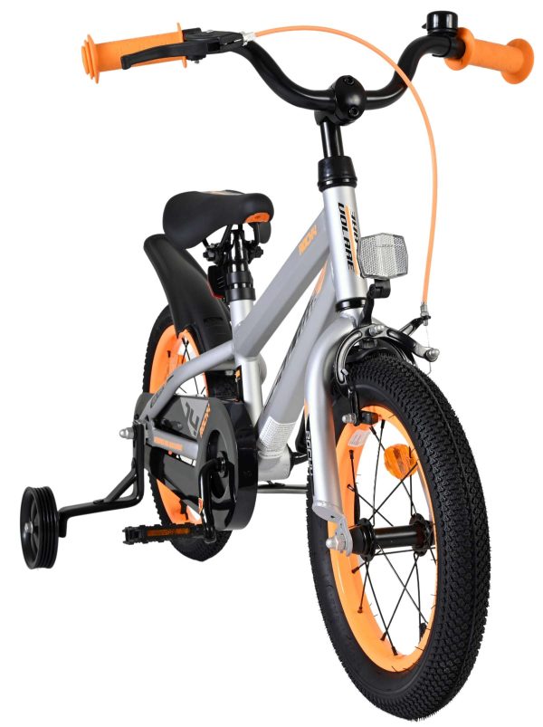 Volare Rocky Kinderfiets – Jongens – 14 inch – Grijs