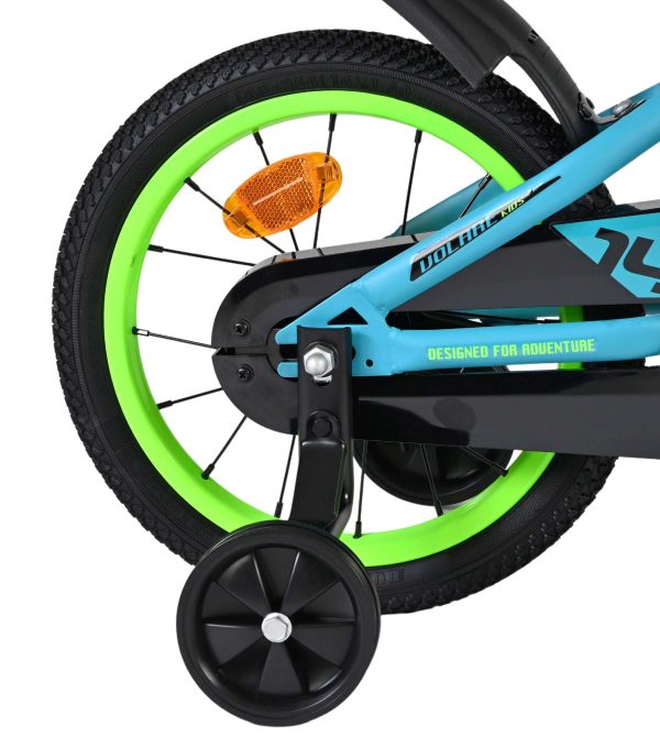Volare Rocky Kinderfiets – Jongens – 14 inch – Groen