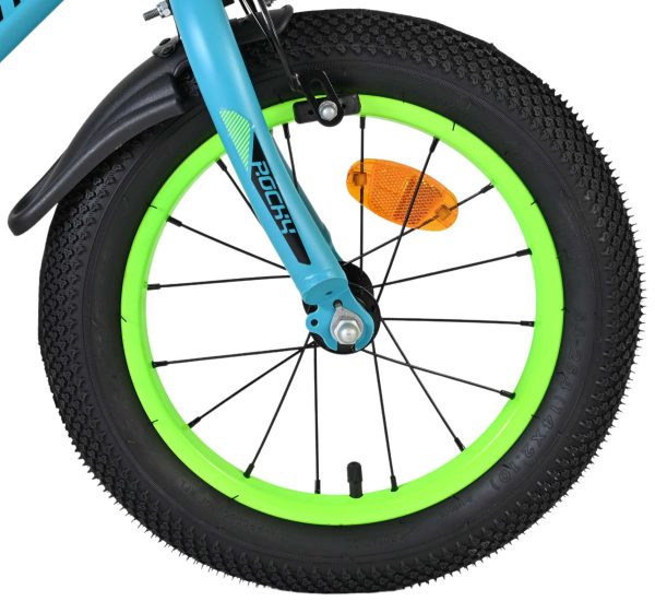 Volare Rocky Kinderfiets – Jongens – 14 inch – Groen