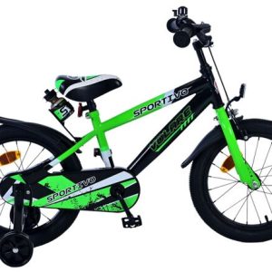 Volare Sportivo Kinderfiets – Jongens – 16 inch – Groen Zwart