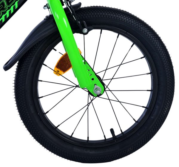 Volare Sportivo Kinderfiets – Jongens – 16 inch – Groen Zwart