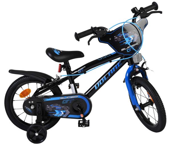 Volare Super GT Kinderfiets – Jongens – 14 inch – Blauw – Twee handremmen