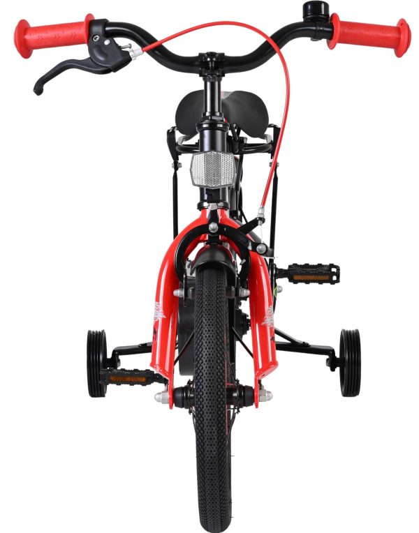 Volare Thombike Kinderfiets – Jongens – 14 inch – Zwart Rood
