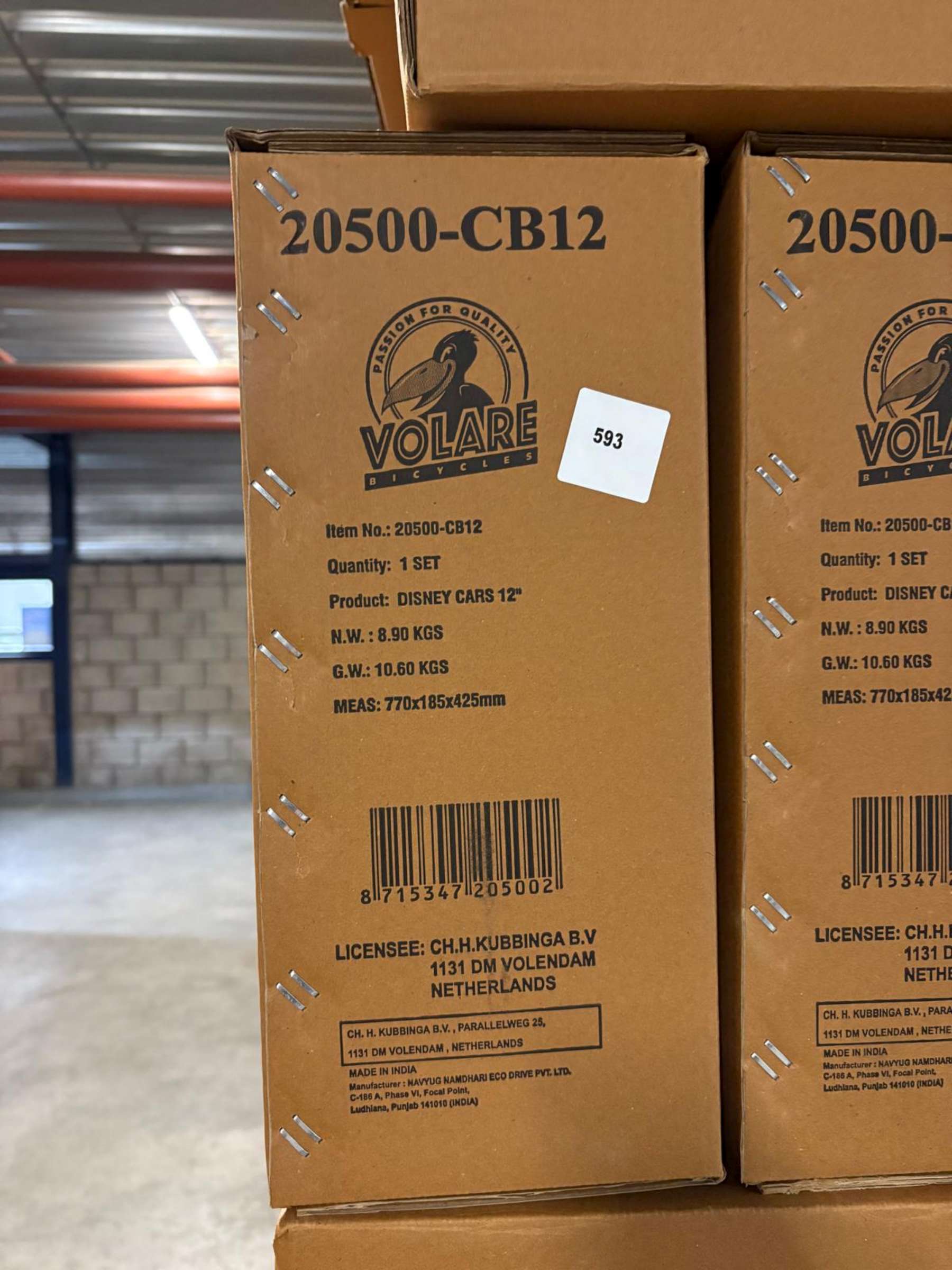 Disney Cars Kinderfiets – Jongens – 12 inch – Rood Disney Cars Kinderfiets – Jongens – 12 inch – Rood