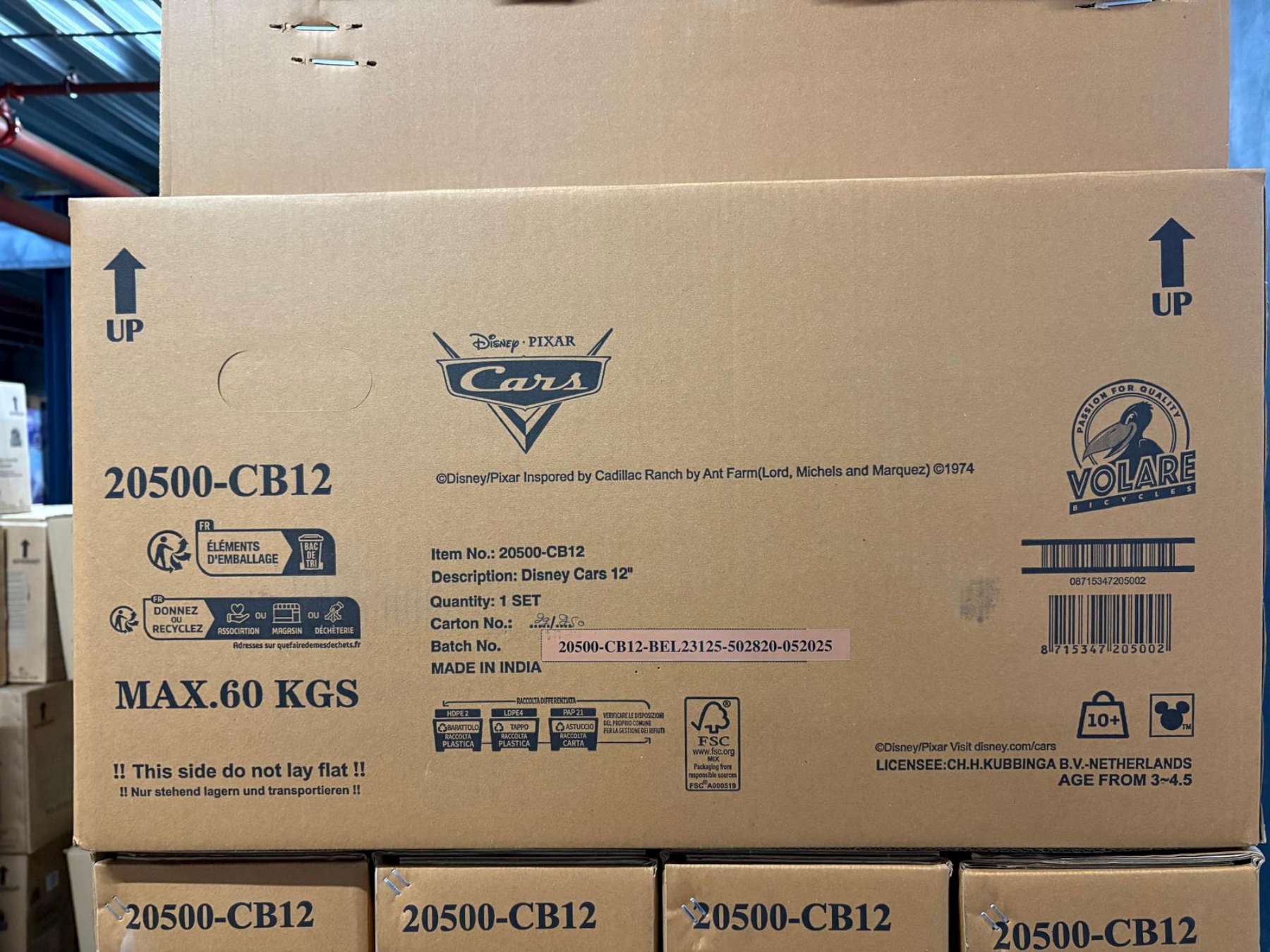 Disney Cars Kinderfiets – Jongens – 12 inch – Rood Disney Cars Kinderfiets – Jongens – 12 inch – Rood