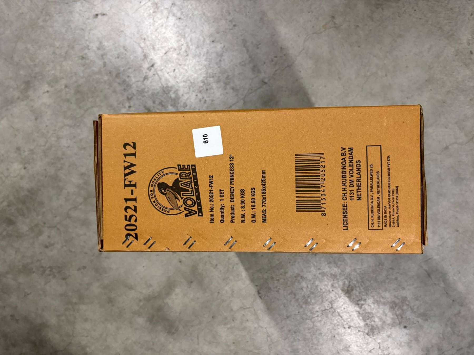 Disney Princess Kinderfiets – Meisjes – 12 inch – Roze – Twee Handremmen Disney Princess Kinderfiets – Meisjes – 12 inch – Roze – Twee Handremmen