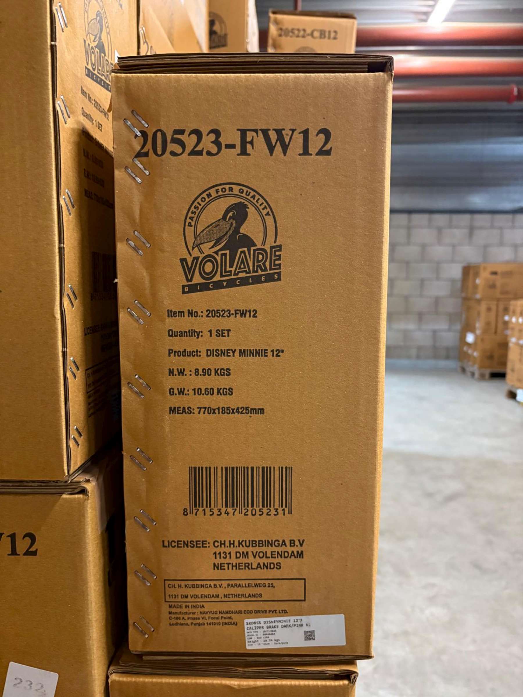 Disney Minnie Cutest Ever! Kinderfiets – Meisjes – 12 inch – Roze – Twee handremmen Disney Minnie Cutest Ever! Kinderfiets – Meisjes – 12 inch – Roze – Twee handremmen