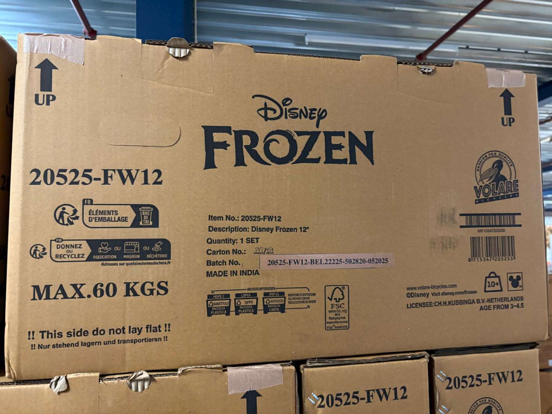 Disney Frozen 2 Kinderfiets – Meisjes – 12 inch – Blauw/Paars – Twee handremmen Disney Frozen 2 Kinderfiets – Meisjes – 12 inch – Blauw/Paars – Twee handremmen