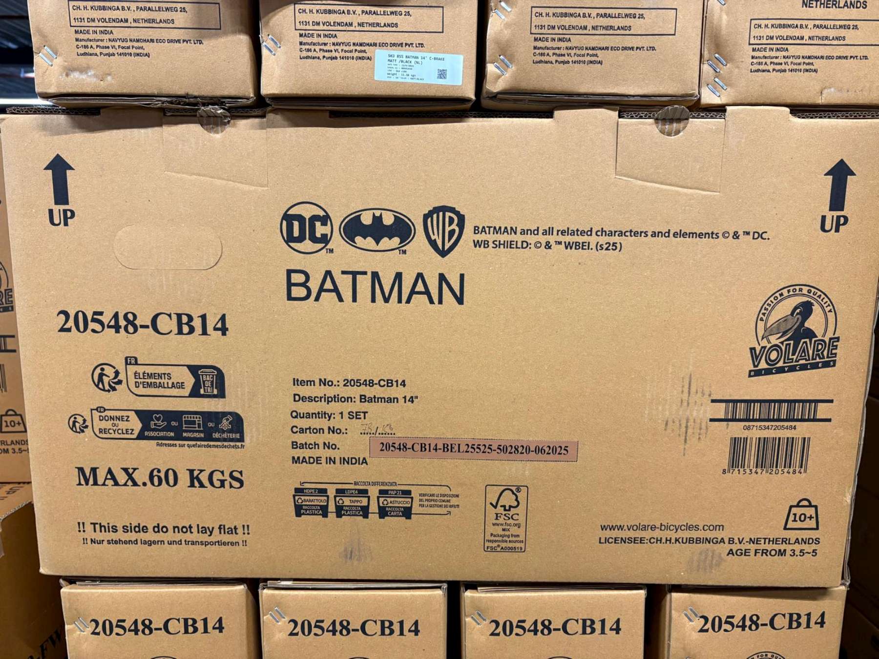 Batman Kinderfiets – Jongens – 14 inch – Zwart Batman Kinderfiets – Jongens – 14 inch – Zwart