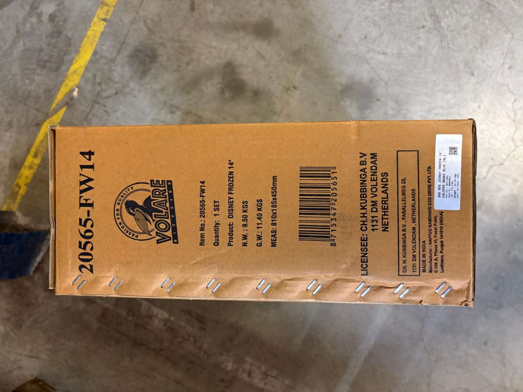 Disney Frozen 2 Kinderfiets – Meisjes – 14 inch – Blauw/Paars – Twee handremmen Disney Frozen 2 Kinderfiets – Meisjes – 14 inch – Blauw/Paars – Twee handremmen