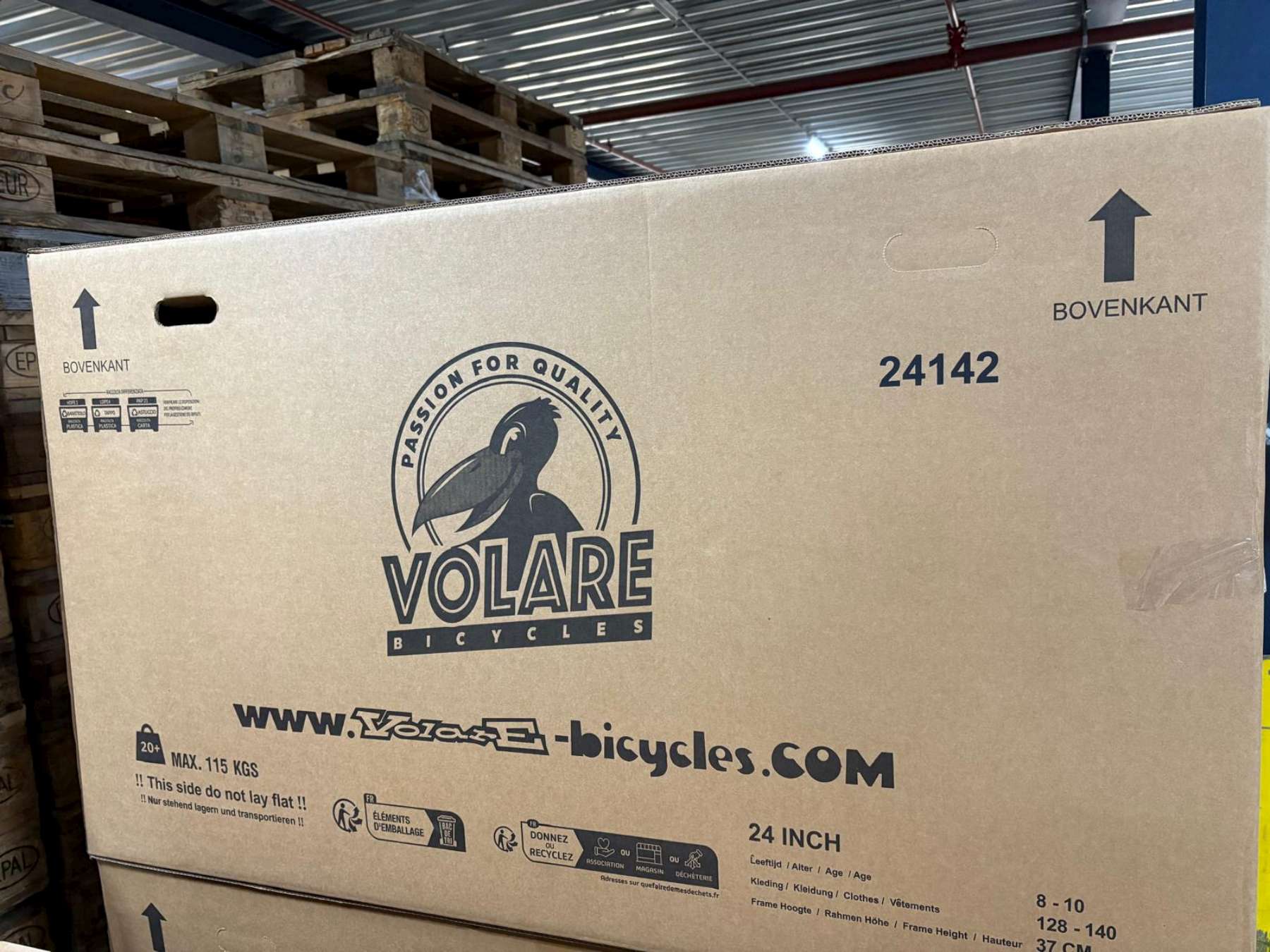 Volare Excellent Kinderfiets – Meisjes – 24 inch – Mat Roze Volare Excellent Kinderfiets – Meisjes – 24 inch – Mat Roze