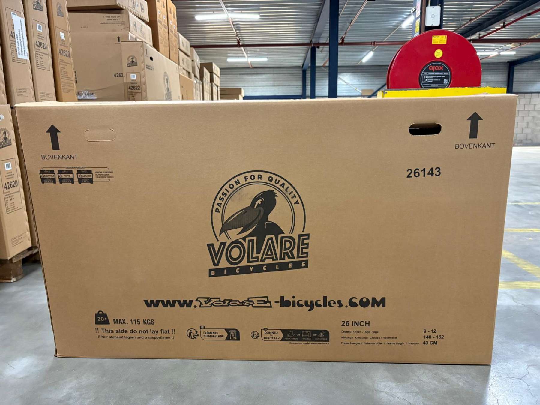 Volare Excellent Kinderfiets – Meisjes – 26 inch – Mat Roze – 3 versnellingen Volare Excellent Kinderfiets – Meisjes – 26 inch – Mat Roze – 3 versnellingen