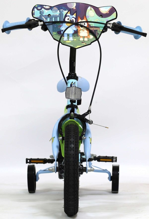 Bluey Kinderfiets 12 inch – Lichtblauw – Twee handremmen