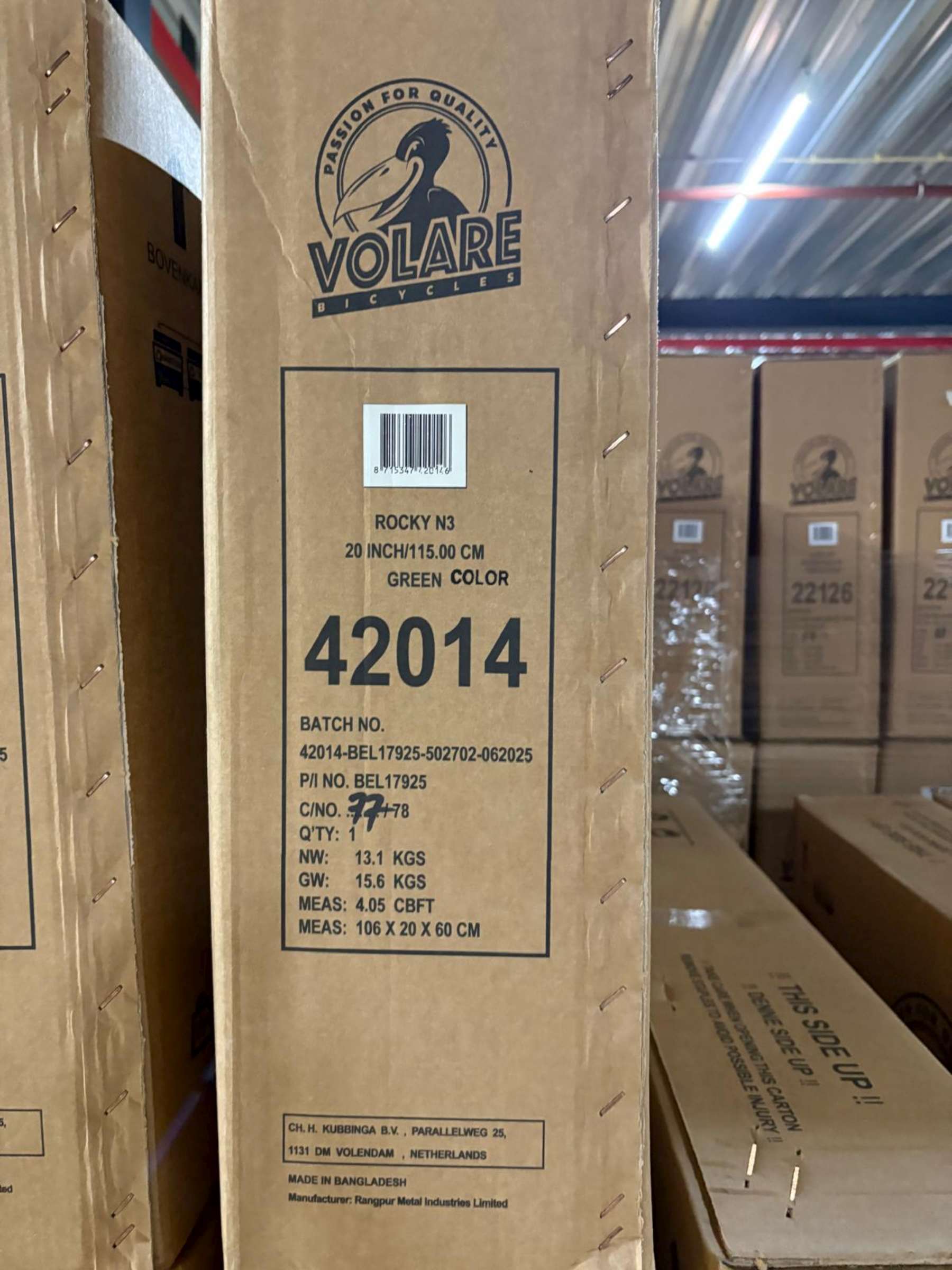 Volare Rocky Kinderfiets – 20 inch – 3 speed – Groen/Grijs Volare Rocky Kinderfiets – 20 inch – 3 speed – Groen/Grijs