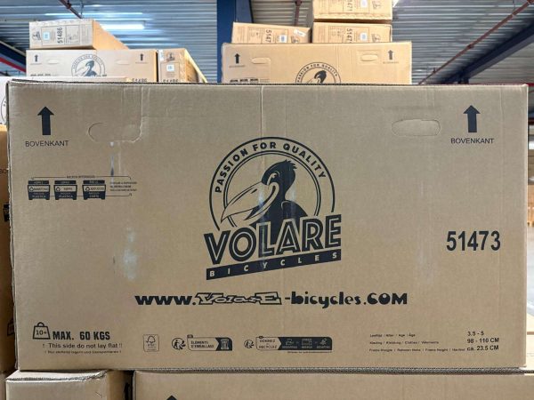 Volare Rocky Kinderfiets – Jongens – 14 inch – Grijs