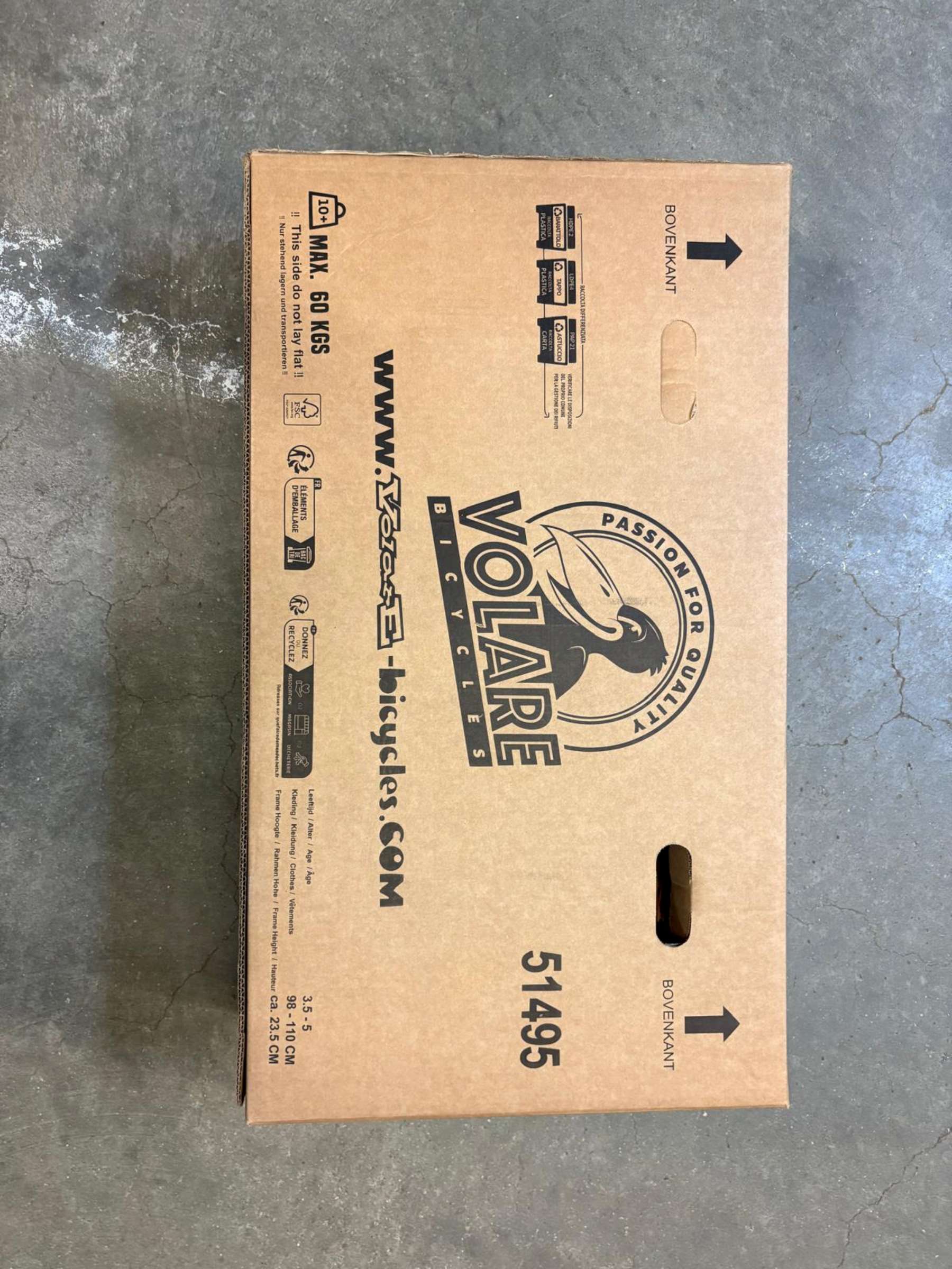 Volare Blossom Kinderfiets – Meisjes – 14 inch – Paars – Twee Handremmen Volare Blossom Kinderfiets – Meisjes – 14 inch – Paars – Twee Handremmen