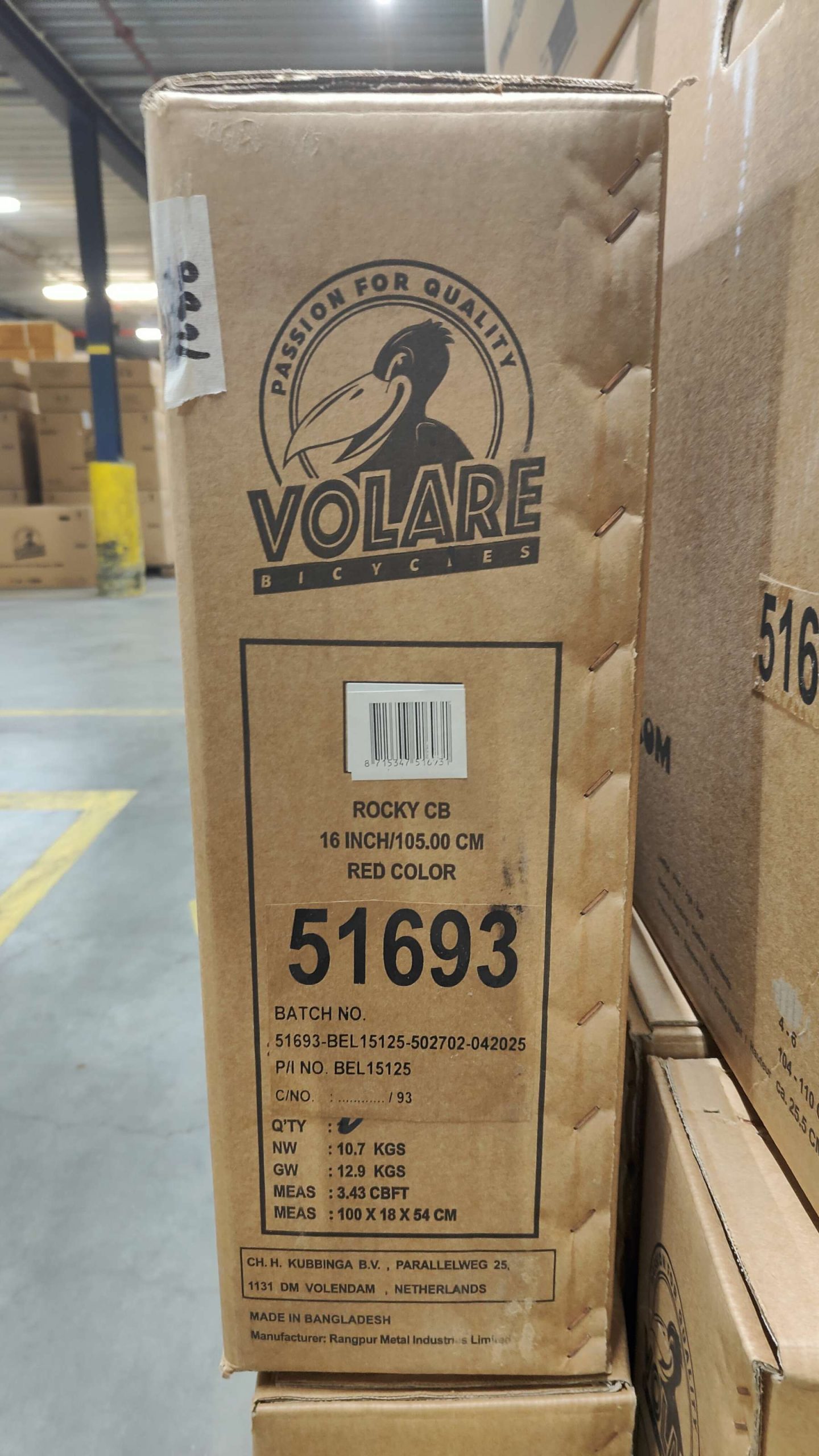 Volare Rocky Kinderfiets – Jongens – 16 inch – Rood Volare Rocky Kinderfiets – Jongens – 16 inch – Rood