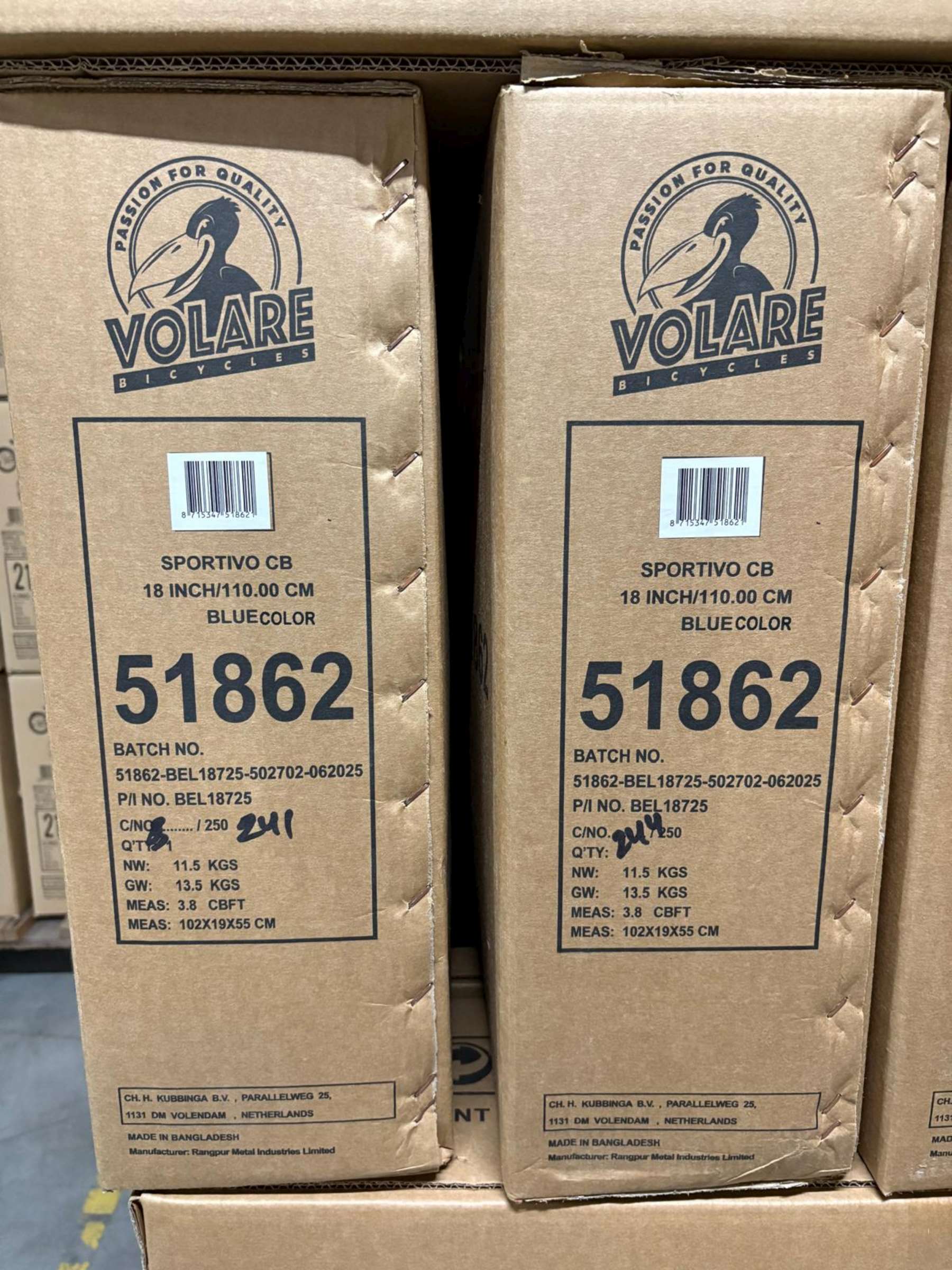 Volare Sportivo Kinderfiets – Jongens – 18 inch – Blauw Zwart Volare Sportivo Kinderfiets – Jongens – 18 inch – Blauw Zwart