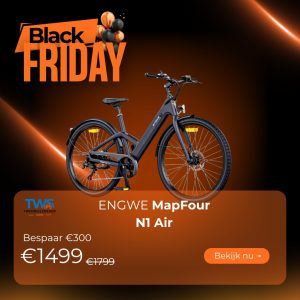 ENGWE Mapfour N1 Air Lage Instap- Mechanische Schrijfremmen – Grijs