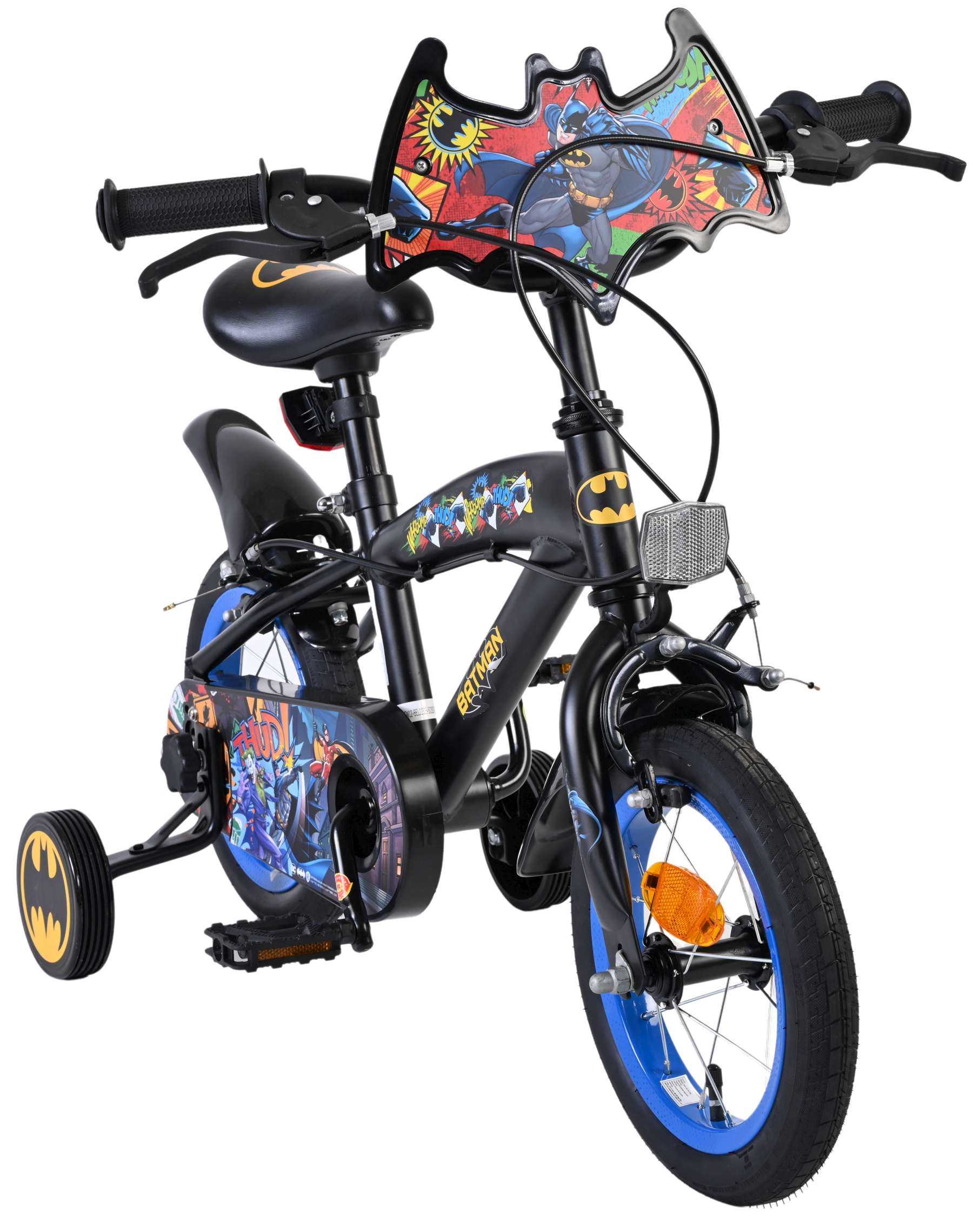 Batman Kinderfiets – Jongens – 12 inch – Zwart – Twee handremmen Batman Kinderfiets – Jongens – 12 inch – Zwart – Twee handremmen