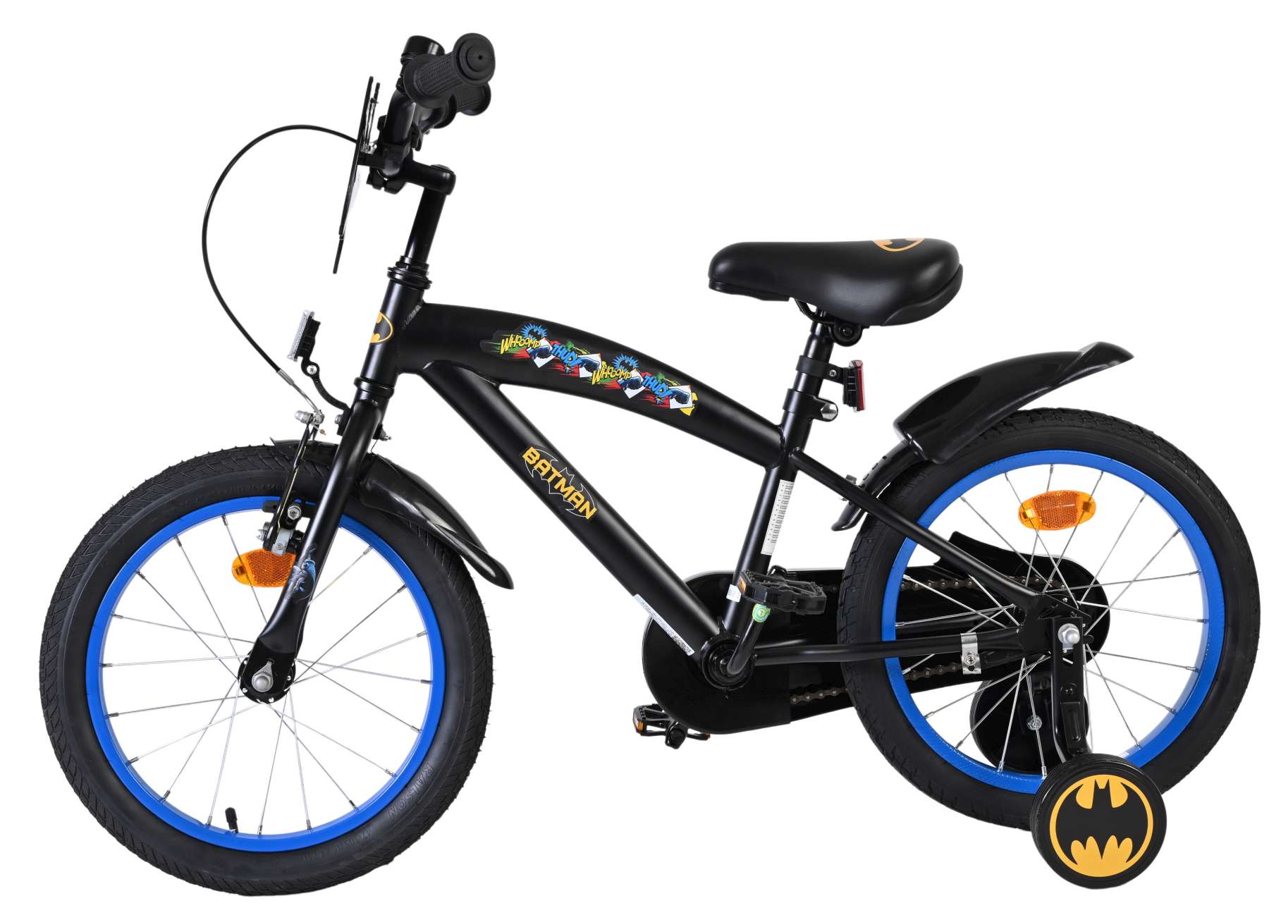 Batman Kinderfiets – Jongens – 16 inch – Zwart Batman Kinderfiets – Jongens – 16 inch – Zwart