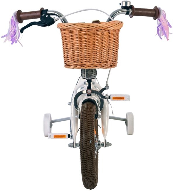 Volare Blossom Kinderfiets – Meisjes – 12 inch – Wit