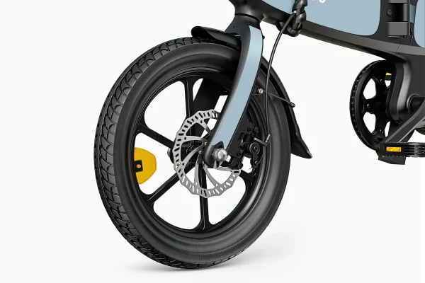 DYU C2 16 Inch Volledig Vouwbare E-Bike – Zwart/Blauw