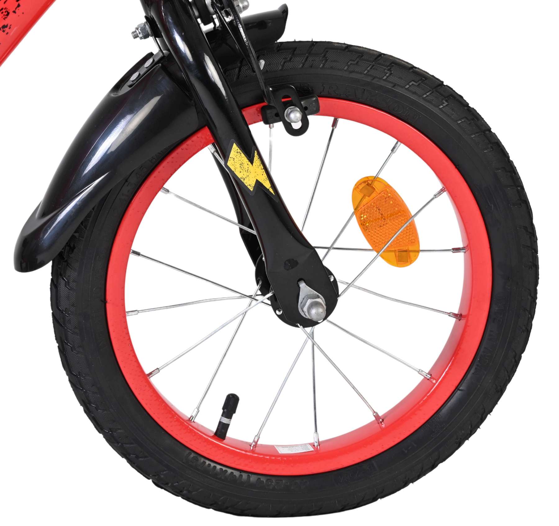 Disney Cars Kinderfiets – Jongens – 14 inch – Rood – Twee handremmen Disney Cars Kinderfiets – Jongens – 14 inch – Rood – Twee handremmen