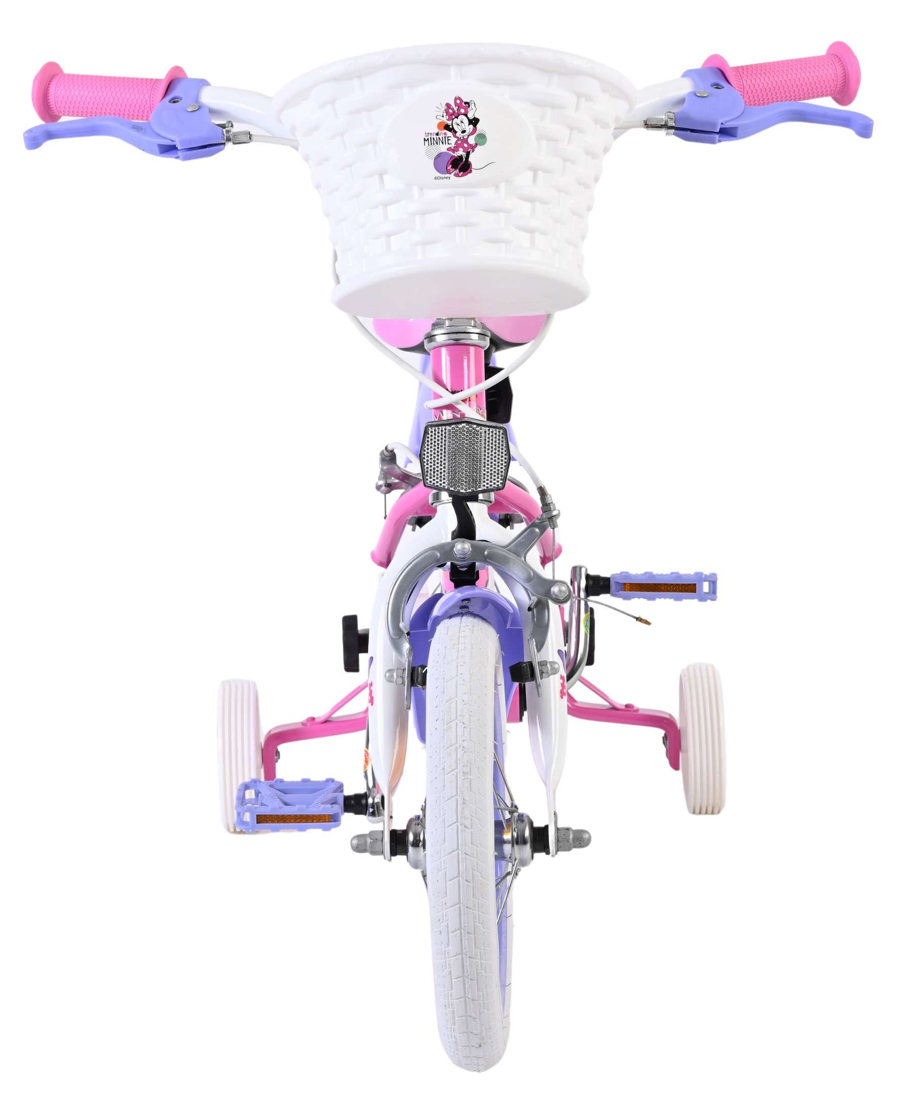 Disney Minnie Cutest Ever! Kinderfiets – Meisjes – 12 inch – Roze – Twee handremmen Disney Minnie Cutest Ever! Kinderfiets – Meisjes – 12 inch – Roze – Twee handremmen