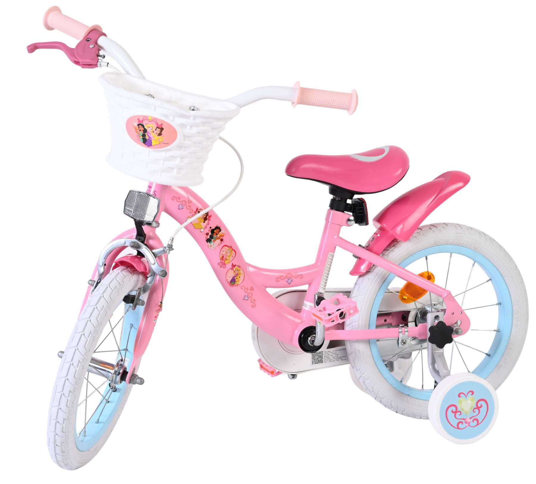 Disney Princess Kinderfiets – Meisjes – 14 inch – Roze Disney Princess Kinderfiets – Meisjes – 14 inch – Roze