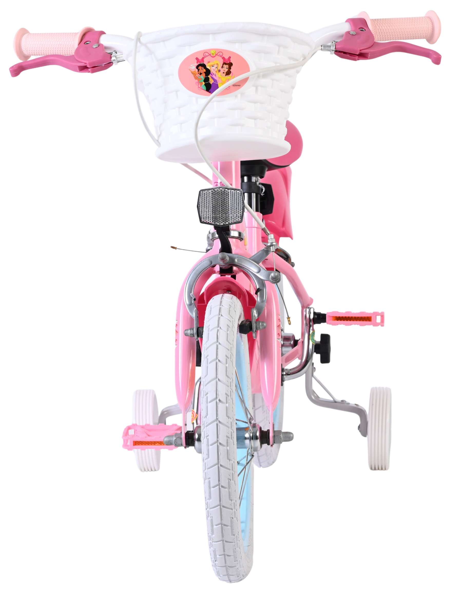 Disney Princess Kinderfiets – Meisjes – 14 inch – Roze – Twee handremmen Disney Princess Kinderfiets – Meisjes – 14 inch – Roze – Twee handremmen