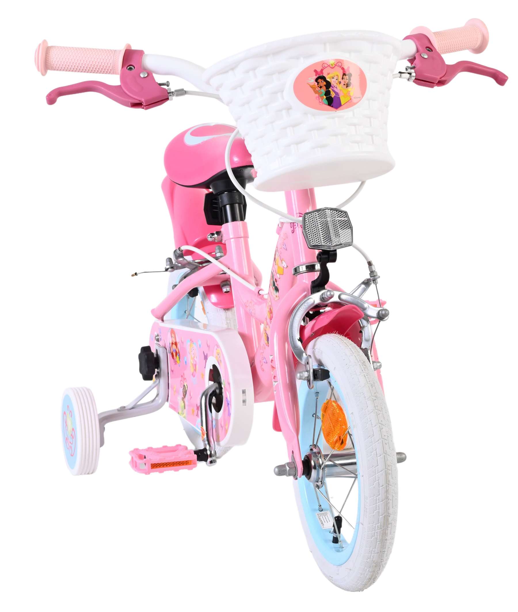 Disney Princess Kinderfiets – Meisjes – 12 inch – Roze – Twee Handremmen Disney Princess Kinderfiets – Meisjes – 12 inch – Roze – Twee Handremmen
