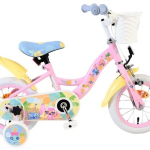 Disney Stitch Kinderfiets – Meisjes – 12 inch – Roze