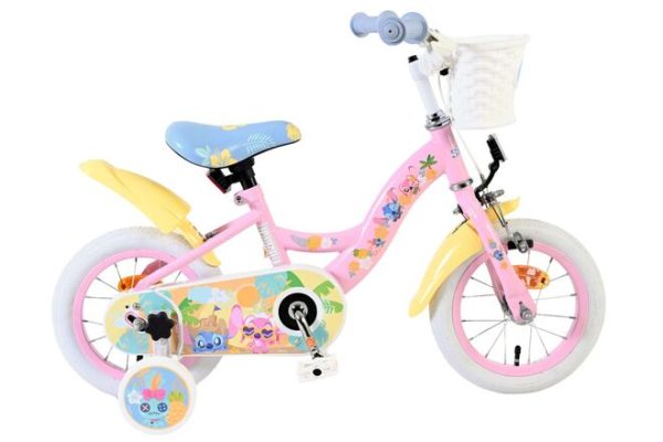 Disney Stitch Kinderfiets – Meisjes – 12 inch – Roze