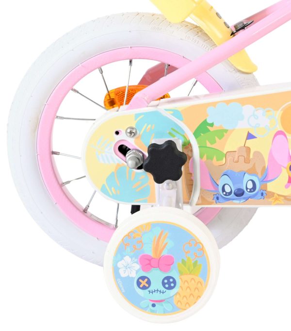 Disney Stitch Kinderfiets – Meisjes – 12 inch – Roze