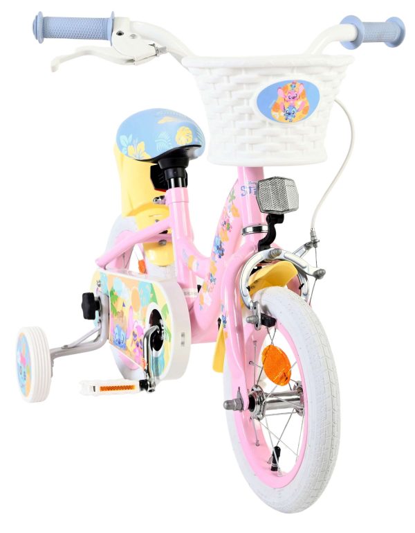 Disney Stitch Kinderfiets – Meisjes – 12 inch – Roze