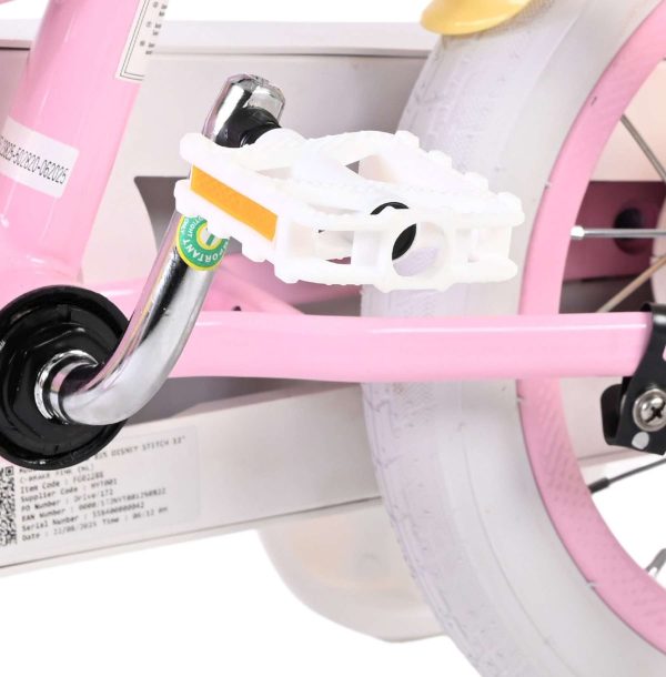 Disney Stitch Kinderfiets – Meisjes – 12 inch – Roze