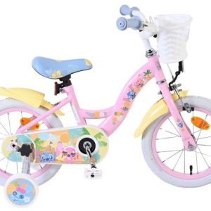 Disney Stitch Kinderfiets – Meisjes – 14 inch – Roze