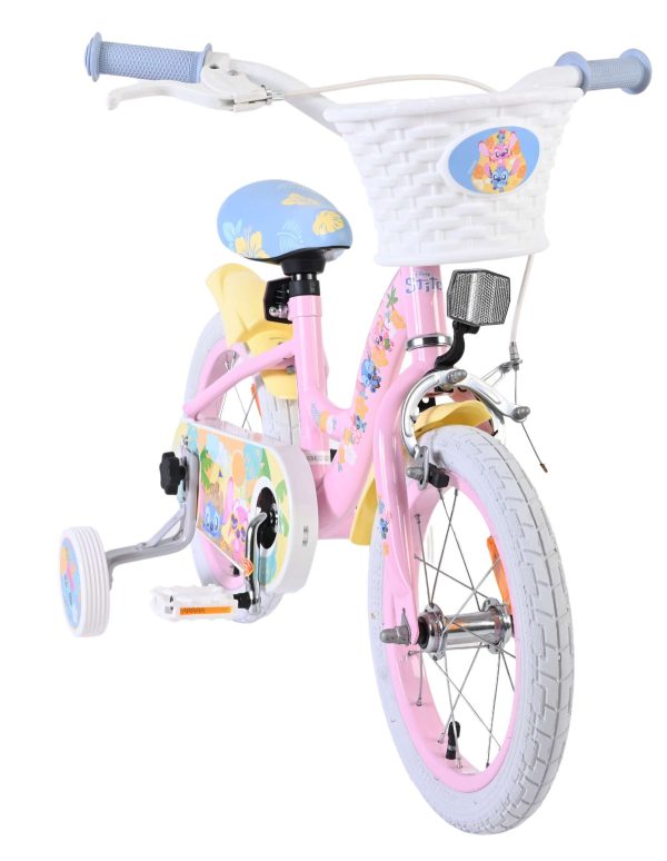 Disney Stitch Kinderfiets – Meisjes – 14 inch – Roze