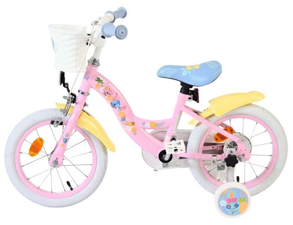 Disney Stitch Kinderfiets – Meisjes – 14 inch – Roze