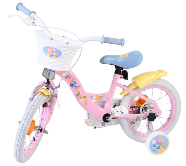Disney Stitch Kinderfiets – Meisjes – 14 inch – Roze